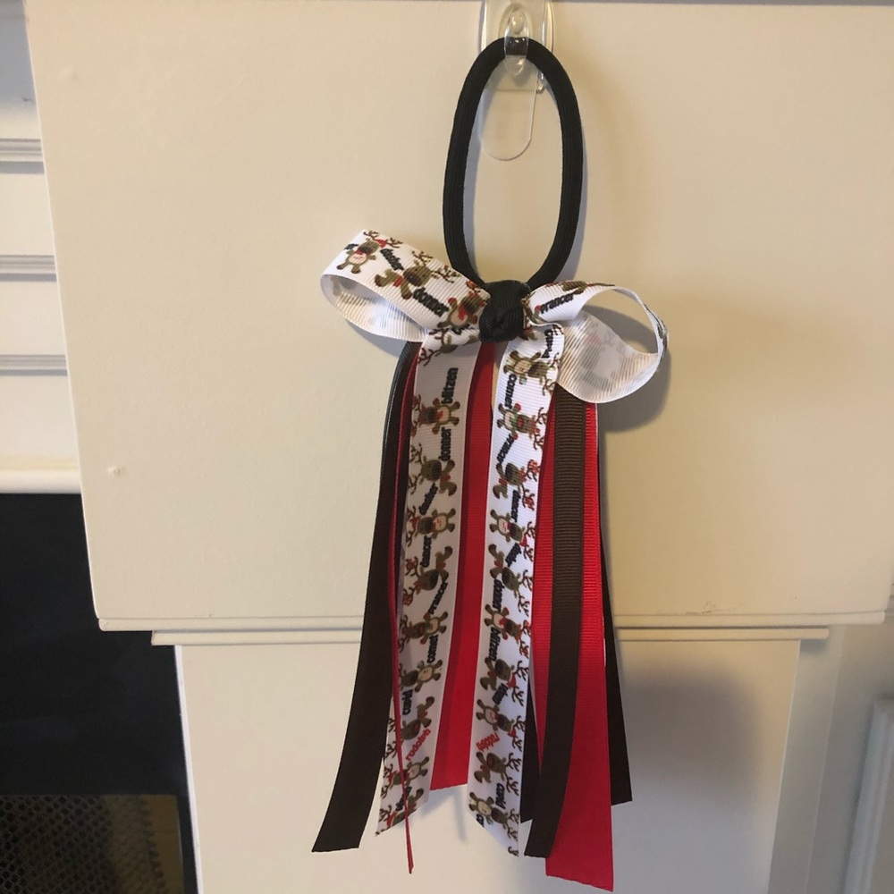 🌸3/$9🌸 Handmade Christmas Reindeer Pony O